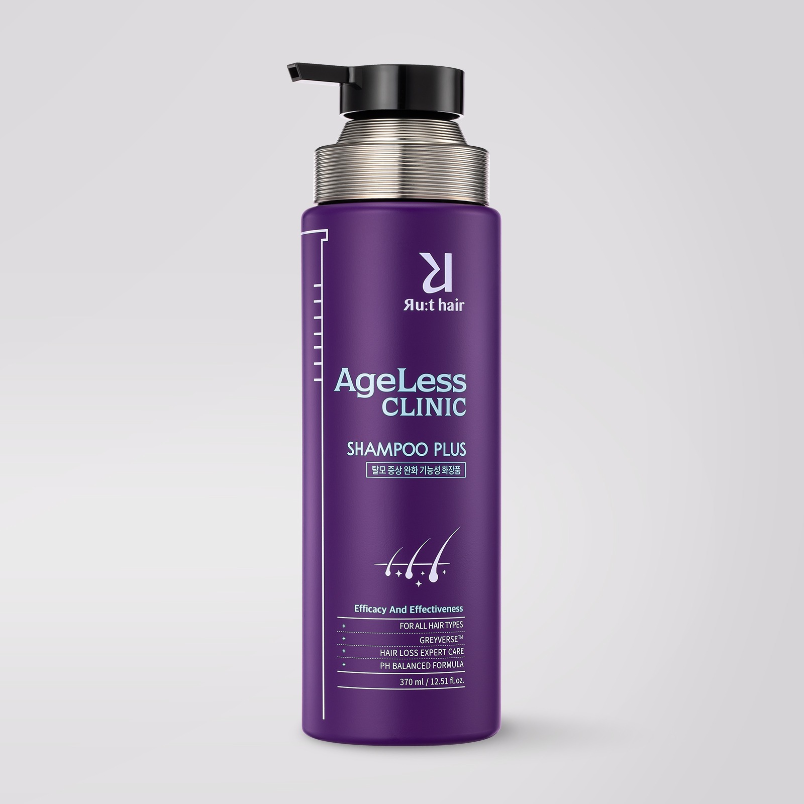 Rut hair Ageless Clinic Shampoo Plus 370 ml
